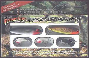 Flying Lure Crank N' Rattler Hard Bait Kit