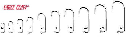 Eagle Claw Style 570 - 575 Jig Hook