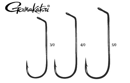 Gamakatsu 614 Jig Hooks - 60 Degree Flat Eye