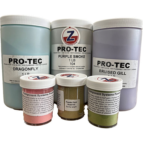 Pro-Tec Powder Paint Options