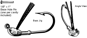 Do-It Weedless Bass Jig