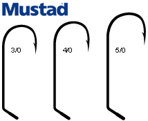 Mustad 32798BLN Jig Hooks