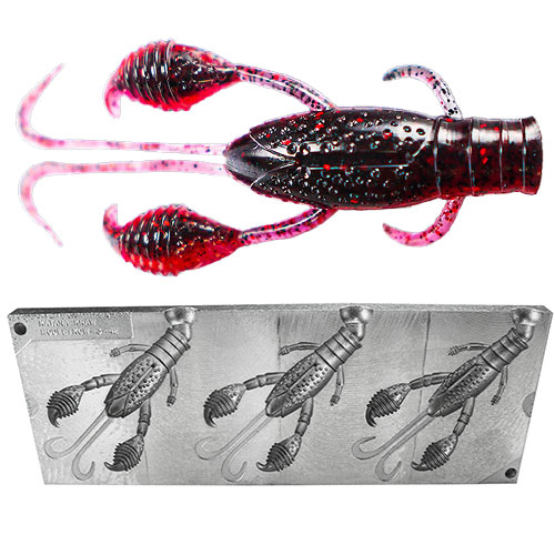 Bait DIY Fishing Mold Soft Plastic Baits Lure Plastisol Bass Easy Shiner -  Pasadena Music Academy – Music Lessons in Pasadena