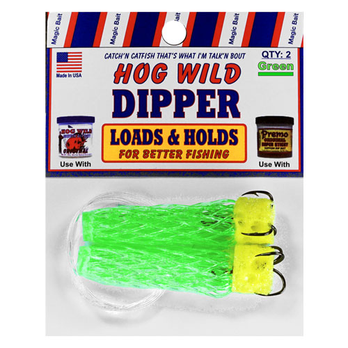 Magic Bait 48-36 7936 Catfish Big N Bait Holder Green 2CT