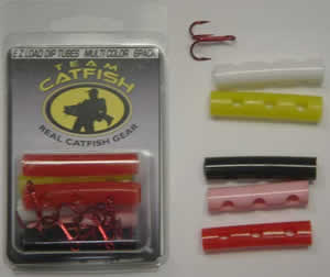 Team Catfish Secret Seven Dip Bait Tube - Treble Hook